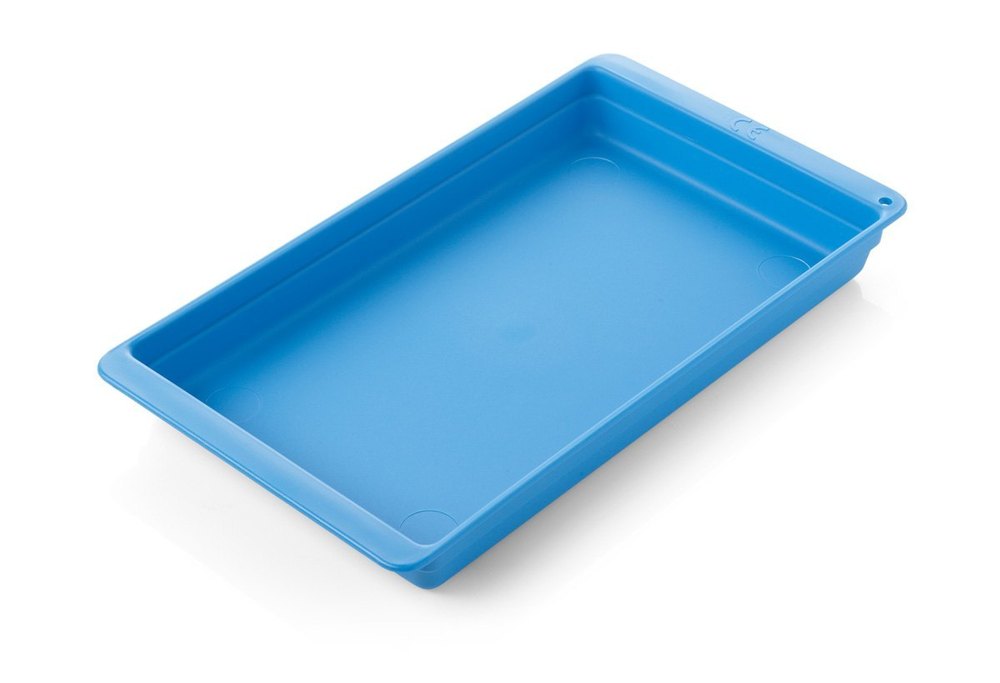 Naakoda Plain Plastic Serving Tray, Shape: Rectangle, Size: 10x8 Inch