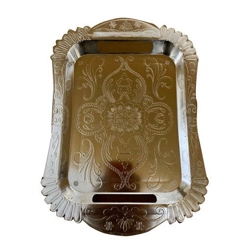 Plastic Serving Tray, Size: 12x8 Inch, Thickness: 3 Mm