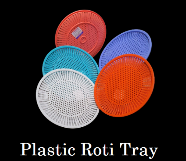 Vergine Round Plastic Roti Tray