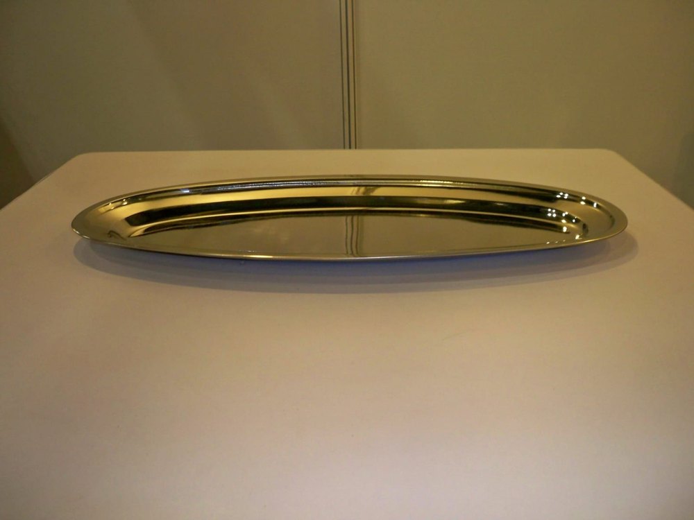 Maple Metal SS OVAL TRAY, For Hotel
