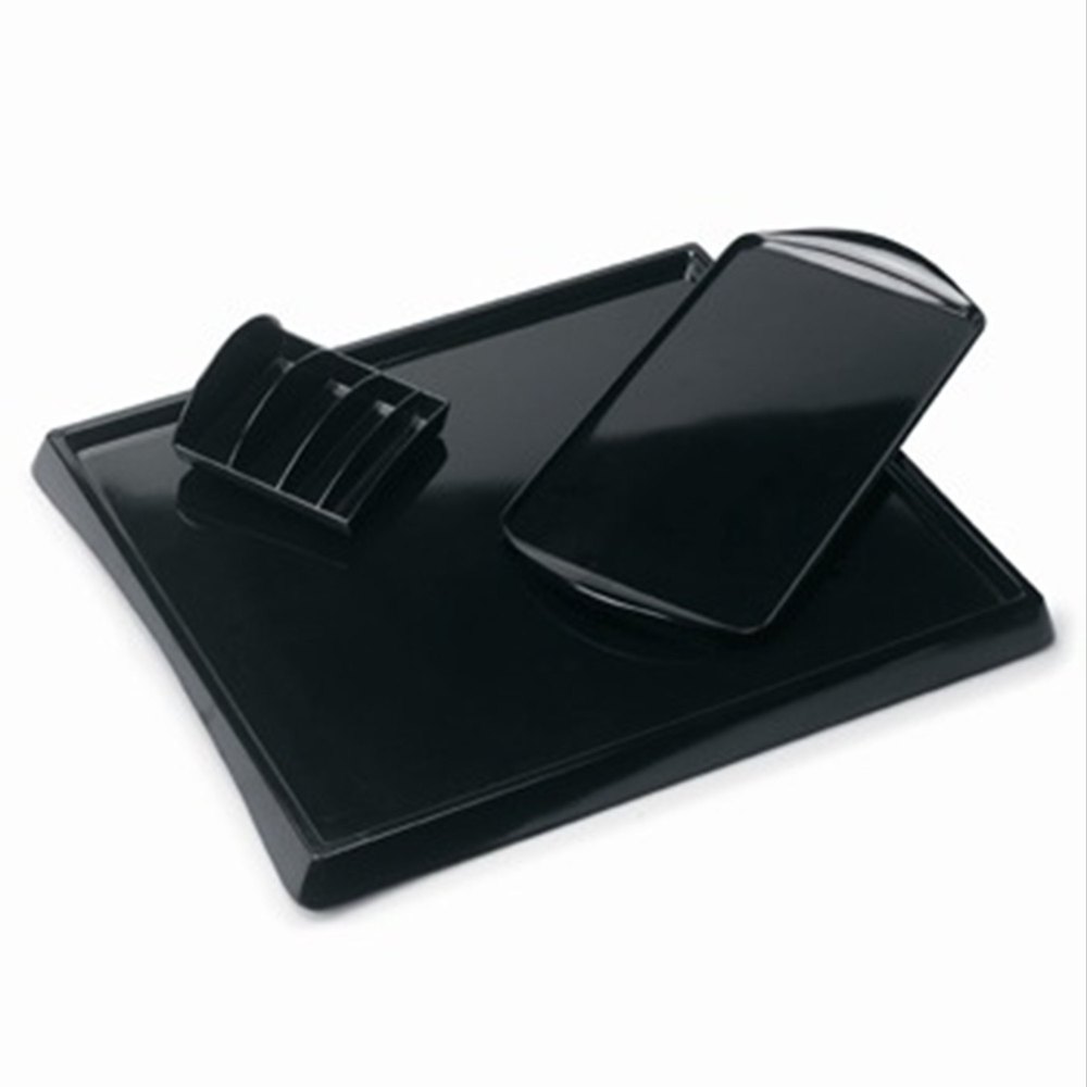 Black Hotel Room Tea Tray Set, Shape: Rectangle