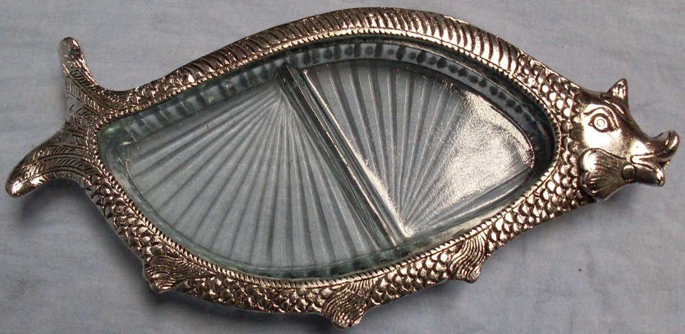 Plastic Silver Decorative Tray, for decoration