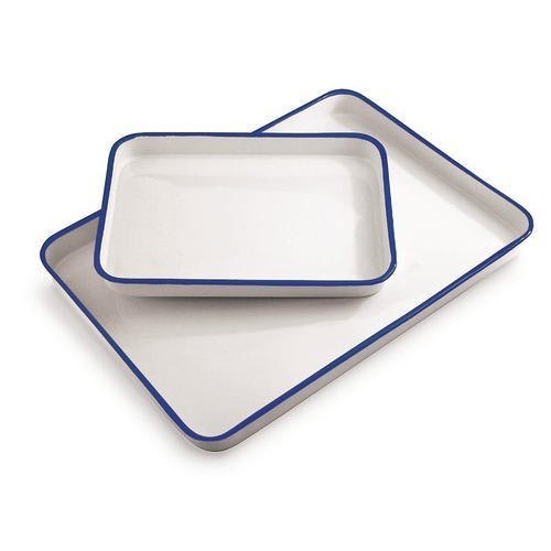 SS Enterprises Laboratory Use Enamel Tray, For lab, Shape: Circular