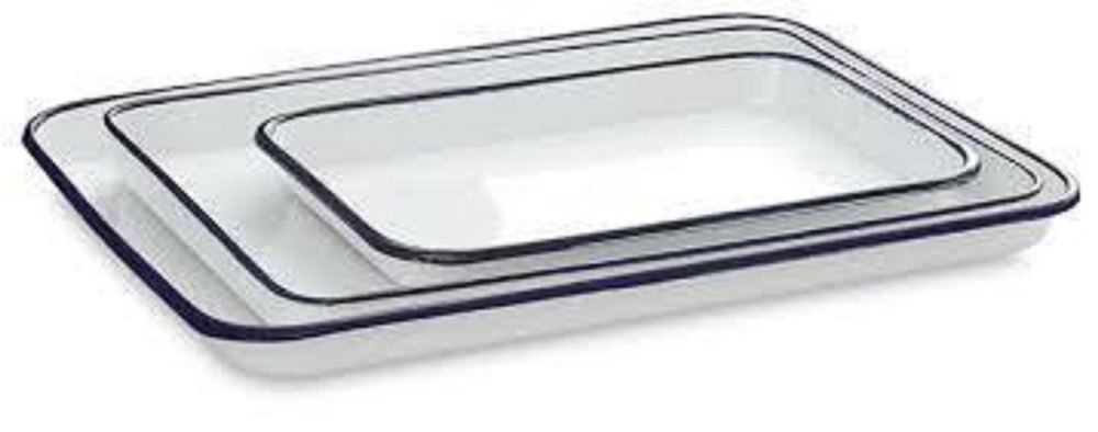 PRECISION Best Enamel Tray, For Lab, Shape: Rectangle