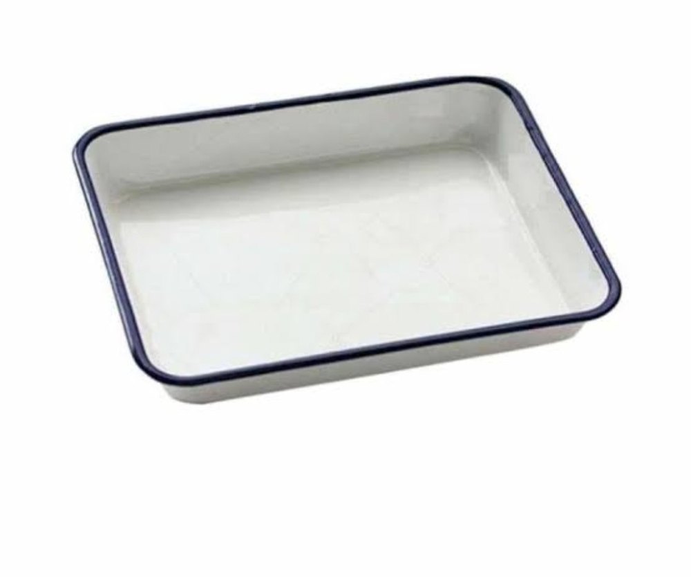 INDIAN Dental Surgical Enamel Tray, Shape: Rectangle, Size: 8X10
