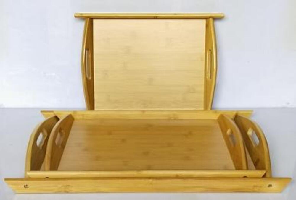 Restaurant Bamboo Tray Set, Shape: Rectangular