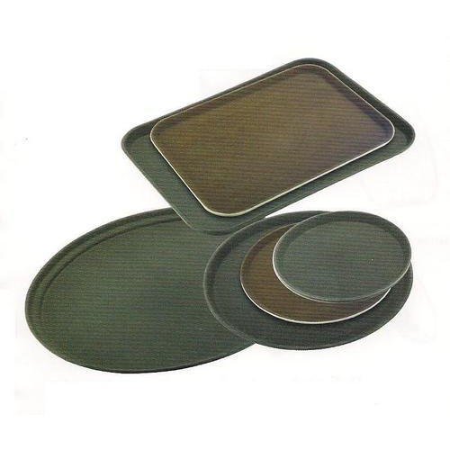 Metal Kraft Anti Skid Trays, Shape: Circular