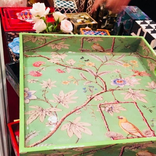Ceramic Red Serving Trays