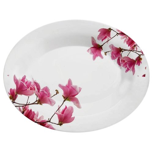 Neha Oval Rice Melamine Tray