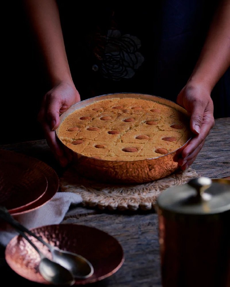 Round Copper Baking Tray, Thickness: 3mm, Size: 8x8x2.75 Inches