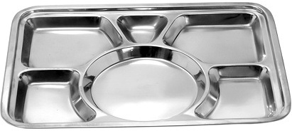 Stainless Steel Mess Tray, For Hotel/Restaurant