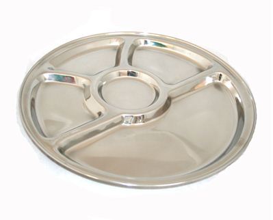 Stainless Steel Round Mess Tray