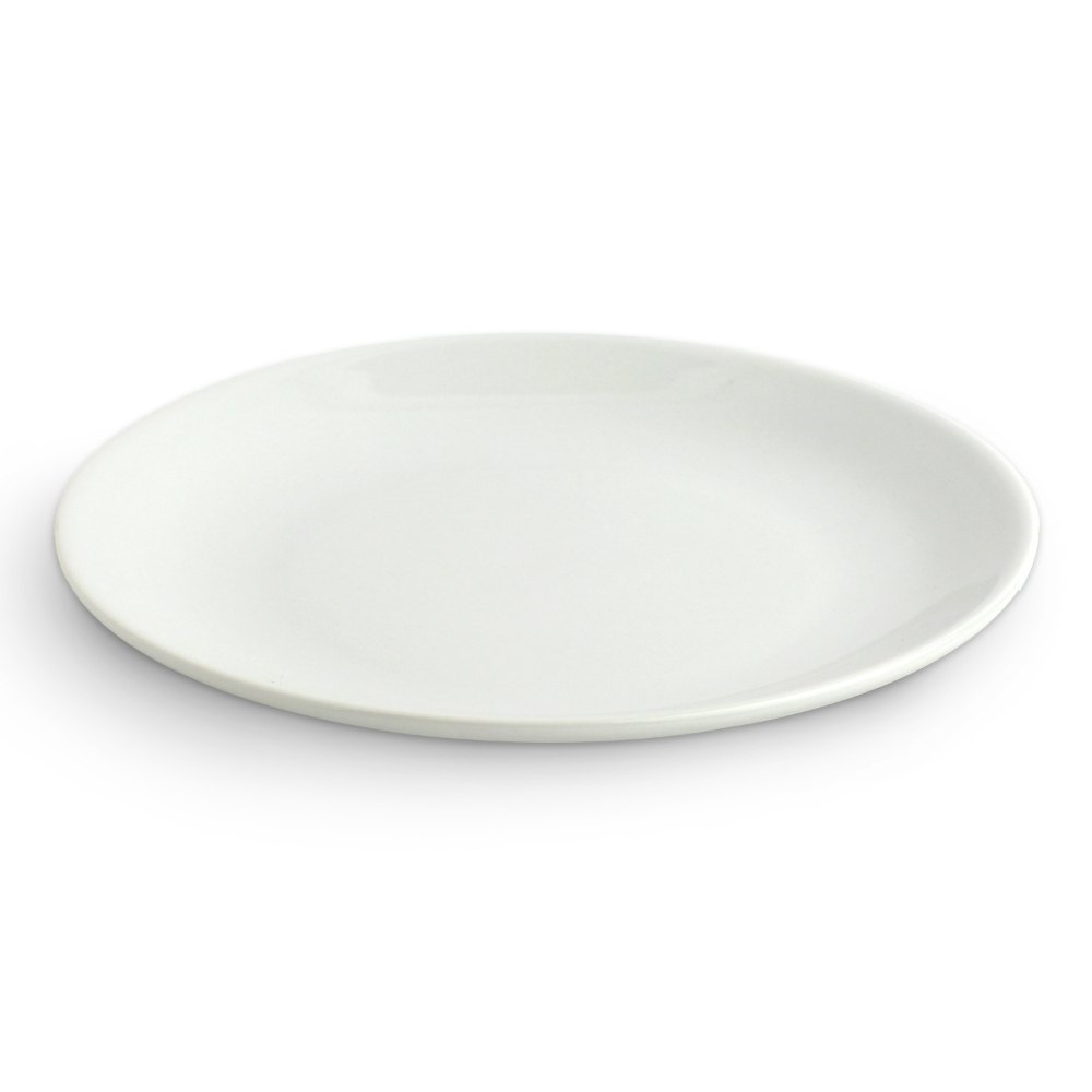 Porcelaine White Oval Dinner Plate, Size: 21 Cm To 36 Cm