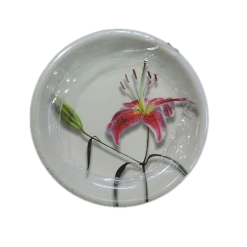 White Melamine Plate