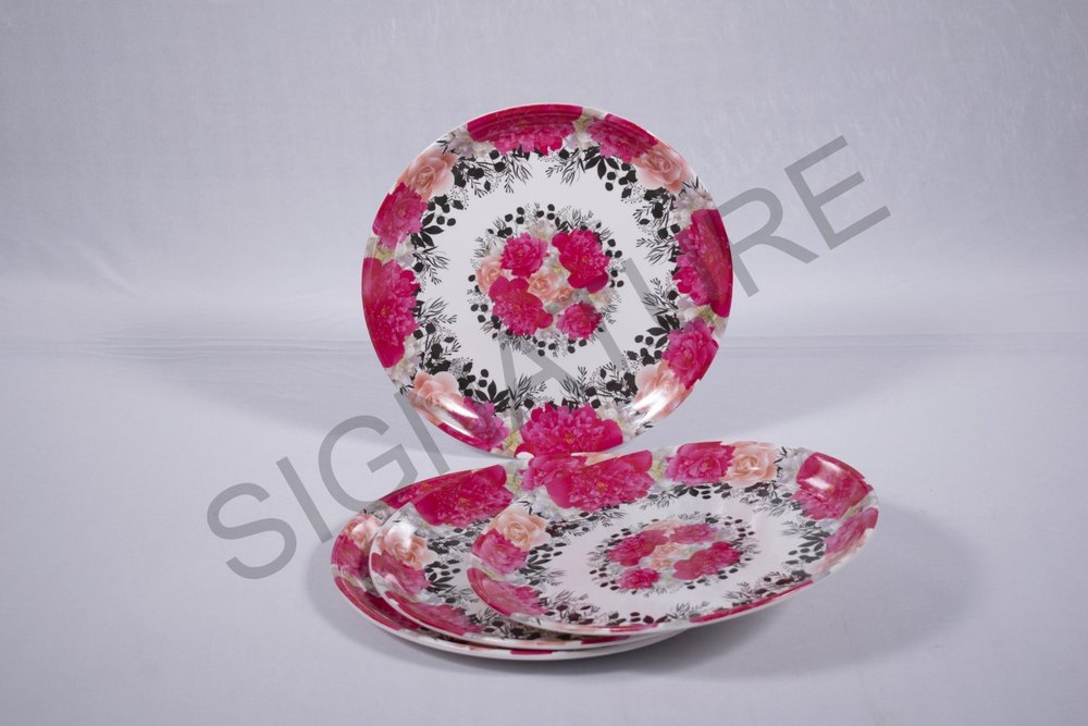 Melamine Round Plates