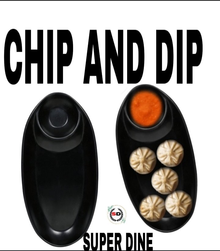 MALEMINE CHIP & DIP PLATE