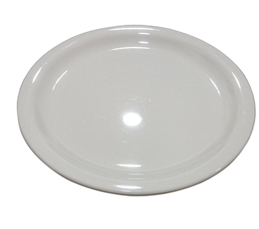 Off White Round Melamine Buffet Plate, For Hotel