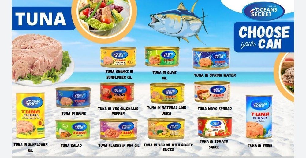 Tinned Tuna, For Household, 180GM