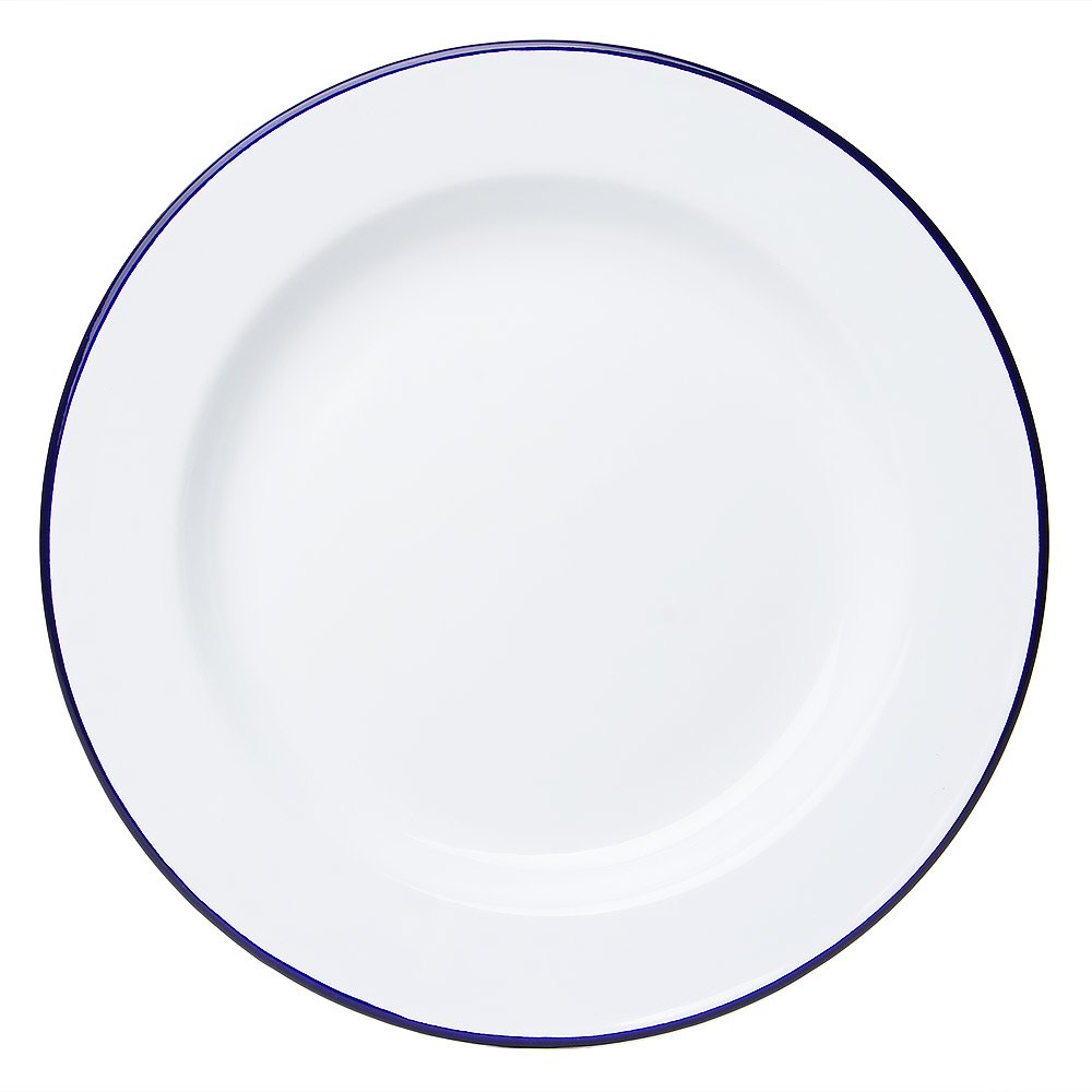 MS White Enamel Plate, For Commercial, Size: 7 Inch
