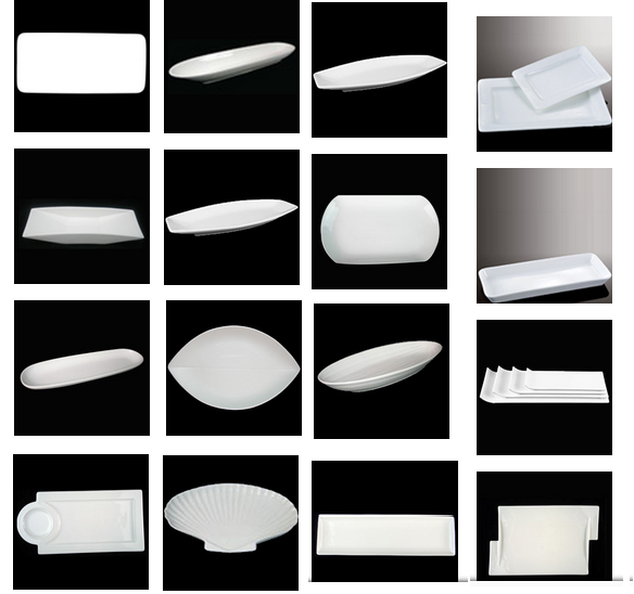 Porcelain Snacks Platters