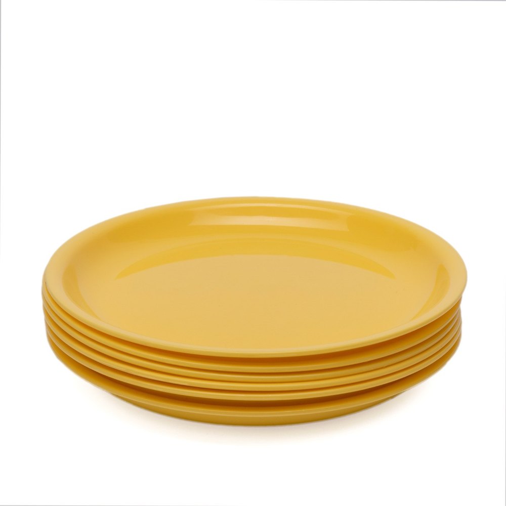 Gluman Plastic Quarter Plates, For Hotel, Packaging Type: Box