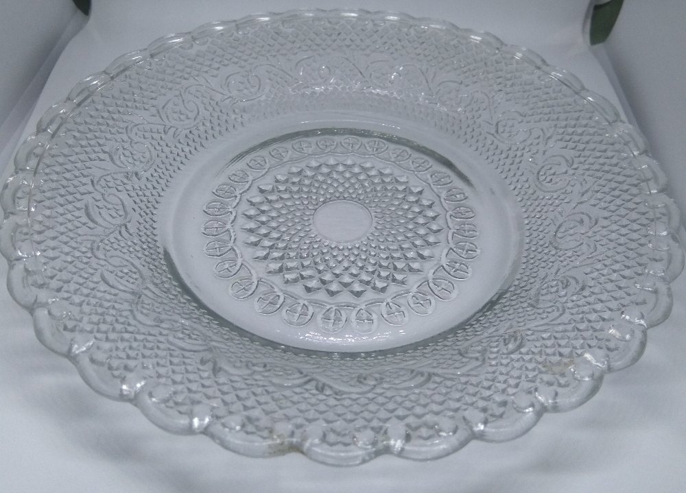 Transparent Glass Plate, Size: 10