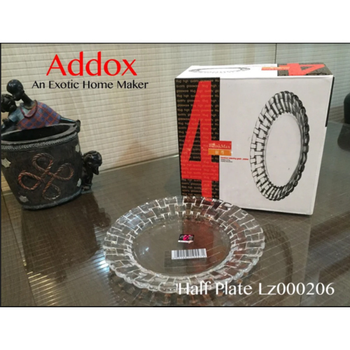 Addox Cold Cuts Serving Glass Plates
