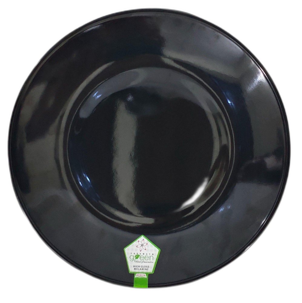 GREEN MELAMINE KORAL - 999 (9.5  PLATE), Packaging Type: Carton, Size: 9.5 Inch