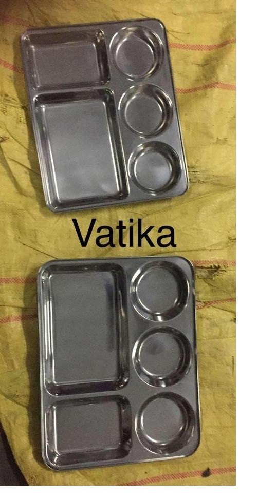 SS Kitchen Compartment Plate