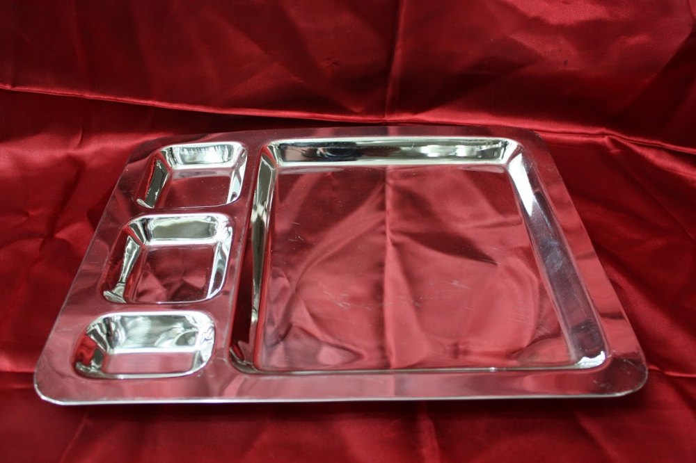 FERUM Rectangular STAINLESS STEEL LONG PATRA PLATE