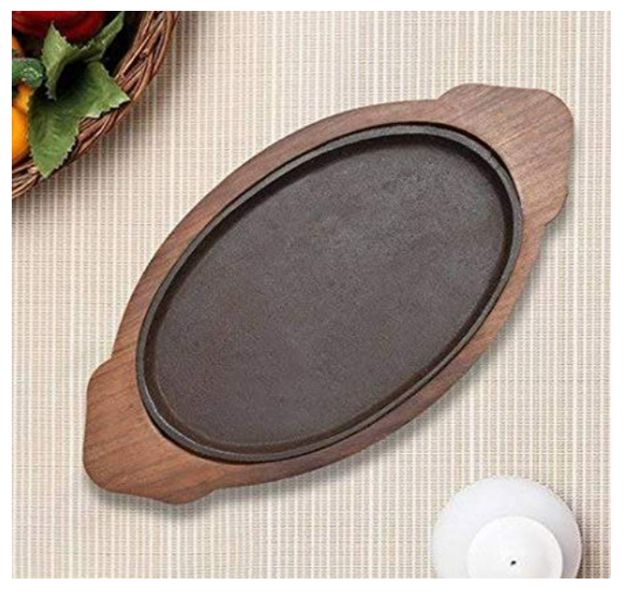 Oval Sizzler Plate