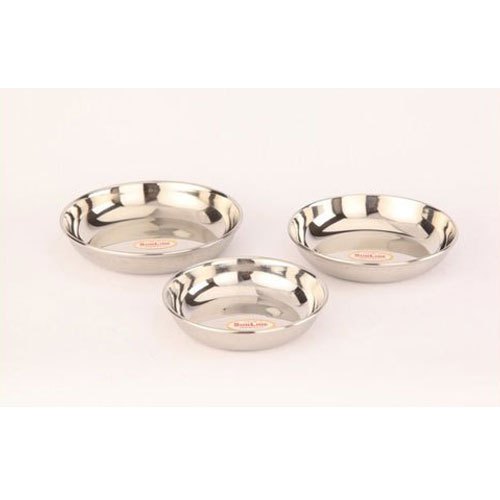 Sunline Steel Halwa Stainless Steel Plate, For Kitchen, Material Grade: Ss304