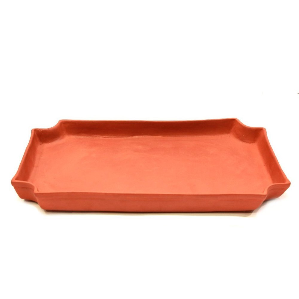 Sarvo Sarth Brown Small Terracotta Tray