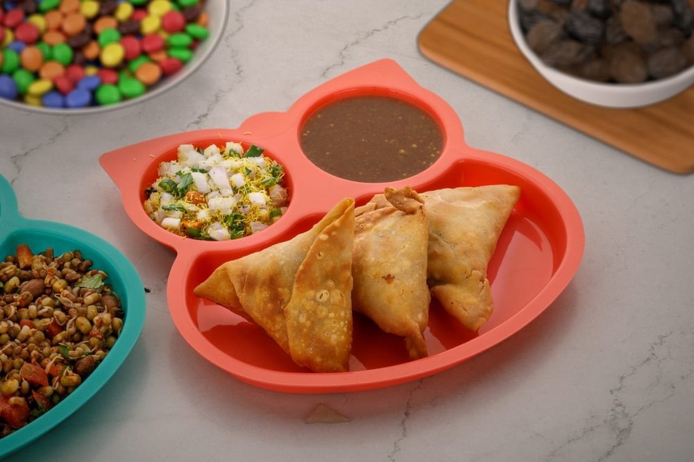 plastic owl shape plate