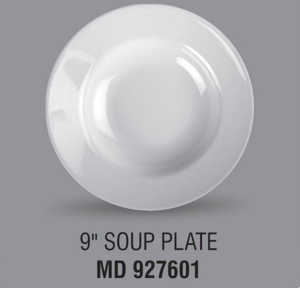 Swift Melamine Soup Plate, For Hotel, Size: 9 Inch