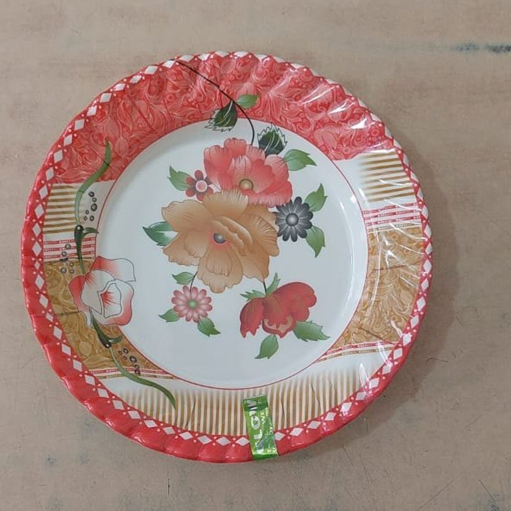Printed Round 11inch Ceramic Soup Plate, For Home