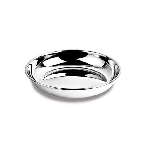 steel Silver Sweet Dish Plate, For Hotel