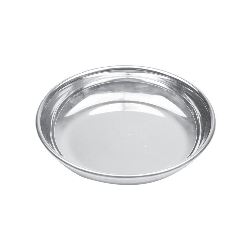 Good Life Steel Halwa Plate, Size: 5 X 7