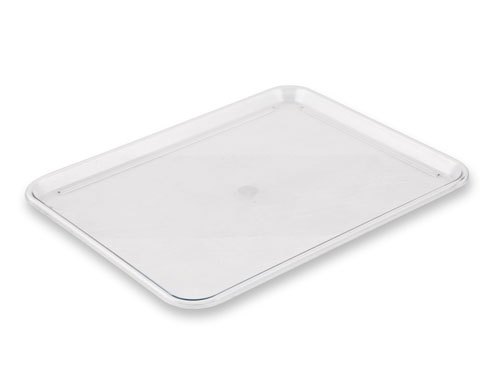 White Plastic Polycarbonate Tray, Packaging Type: Packet, Rectangle