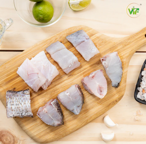 Asian Seabass (Koduva)-(Curry Cut)
