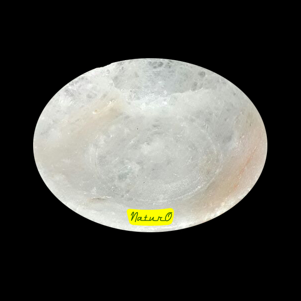 Light Pink Round Naturo Rocksalt Salad Plate Hi Level Gifting, For Hotel Home And Restaurents, Size: 8 Inch