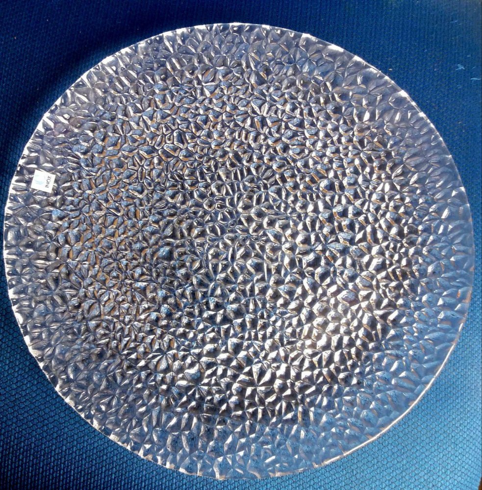 Inox Frosted 10 Inch Fruit Plate, For Hotel
