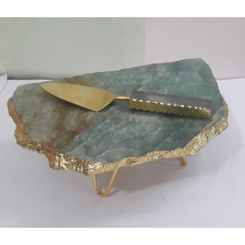 Plain Agate Platter Set