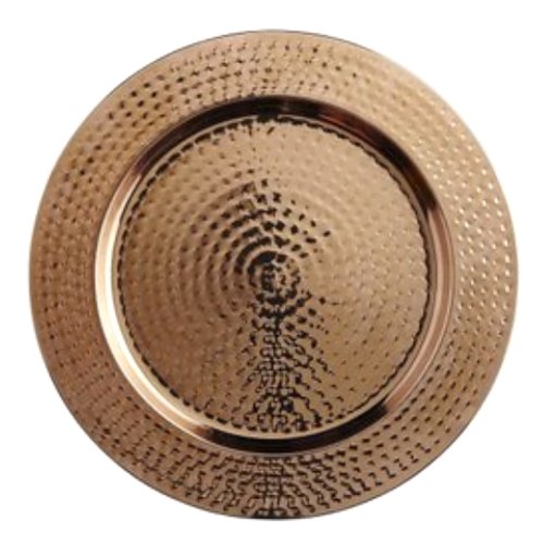 Brown Round Charger Plate, Size: 12 Inches