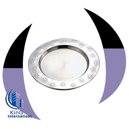 Steel Charger Plate, Size: Standard