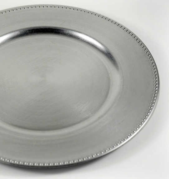 Silver Charger Plate