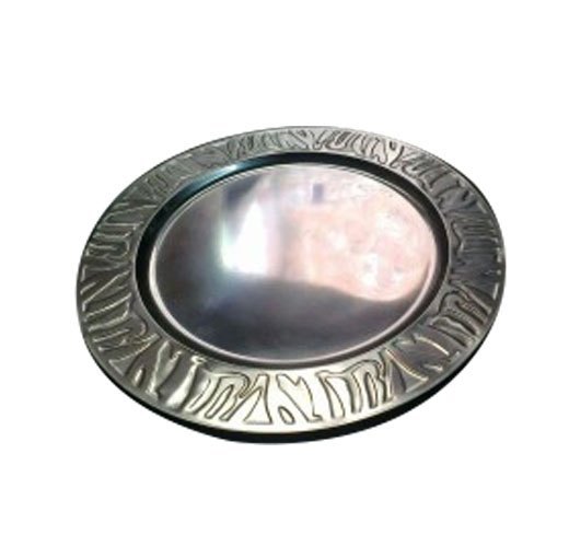 Modern/Contemporary Round Stainless Steel Charger Plate