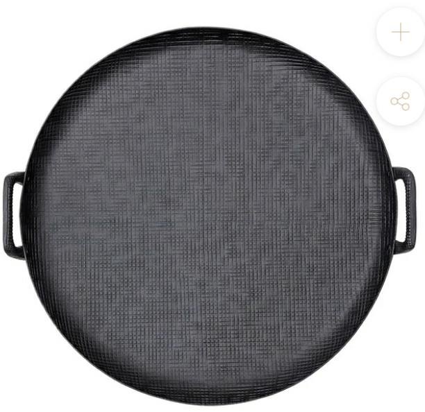 Decorative Aluminium Serving Plate