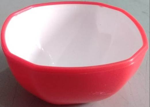 Red Yellow Green Orange White Plastic Lotus Bowl Small, For Hotel, Packaging Type: Carton