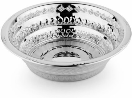 Polished Steel Step Bowl, For Hotel/Restaurant